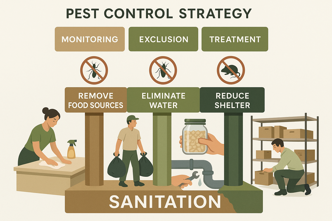 Why Sanitation is the First Step in Effective Pest Control