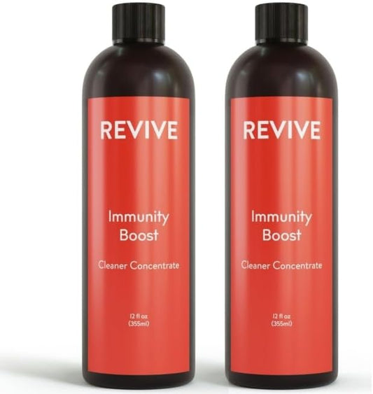 REVIVEEO Immunity Boost Cleaner Concentrate Multi-Purpose, All-Purpose, Concentrated, Mopping, Nontoxic, Plant Based 2 Pack