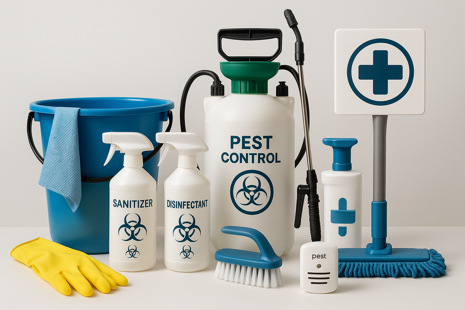 Cleaning + Sanitation + Pest Control